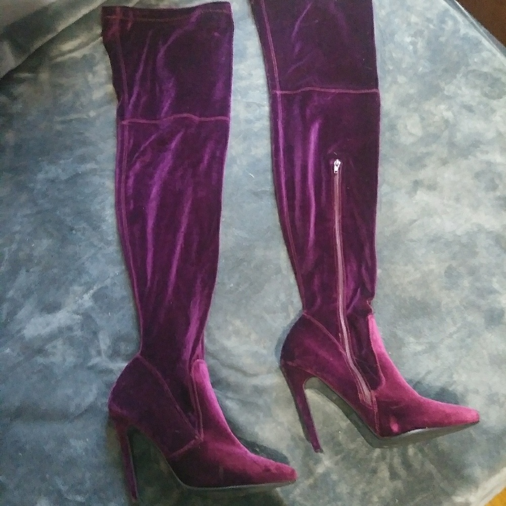 JustFab Camden Heeled stiletto boots
